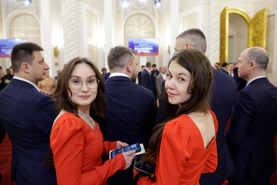 Гости на&nbsp;церемонии инаугурации президента РФ Владимира Путина в&nbsp;Кремле, 7&nbsp;мая 2024&nbsp;года