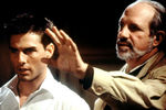Том Круз и Брайан де Пальма на съемках фильма “Миссия: невыполнима” (1996)