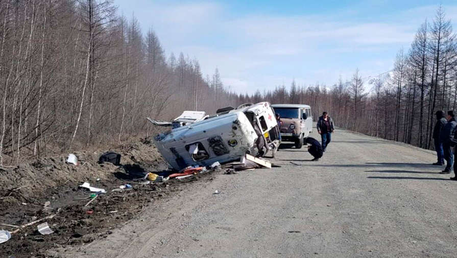 Врач и пациент погибли после ДТП с машиной скорой помощи в Якутии