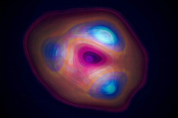 Черная дыра в&nbsp;центре нашей галактики, альтернативная обработка (номинация «НеФото») 