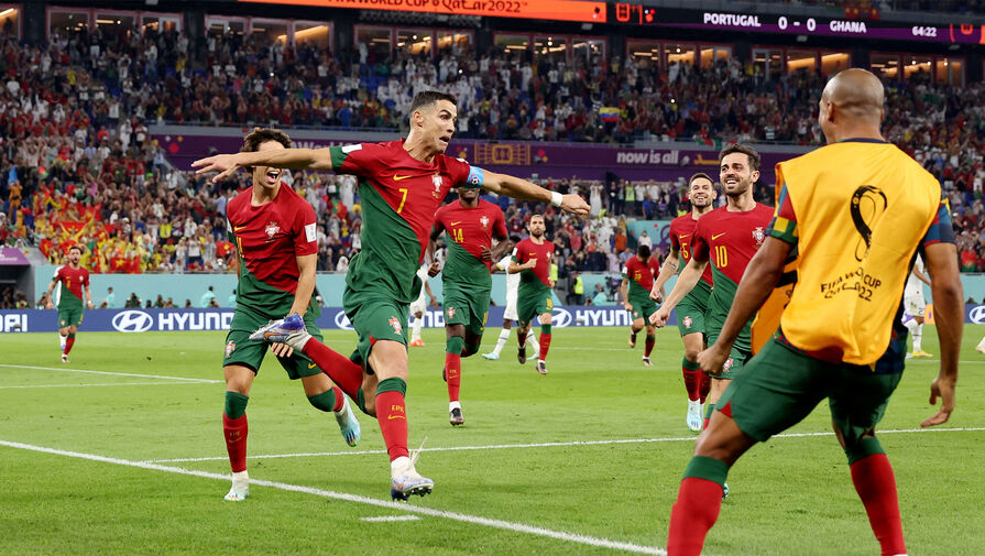 Капитан сборной Португалии Роналду догнал Марадону и Ривалдо по числу голов на ЧМ