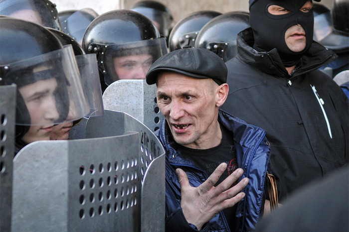Во время беспорядков в&nbsp;Донецке