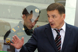 Главный тренер молодежной сборной России Валерий Брагин