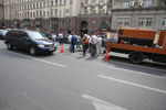 Провал на Тверской улице в Москве