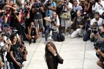 Пресса встречает актрису Элизу Сенами перед началом Венецианского кинофестиваля