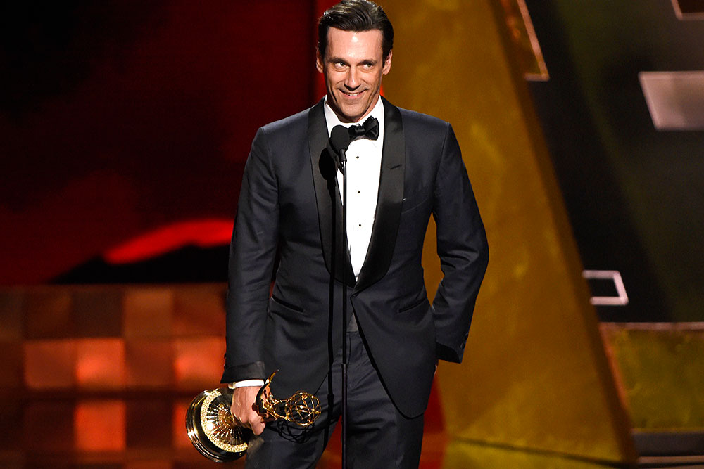 Джон Хэмм на церемонии Emmy Awards 2015