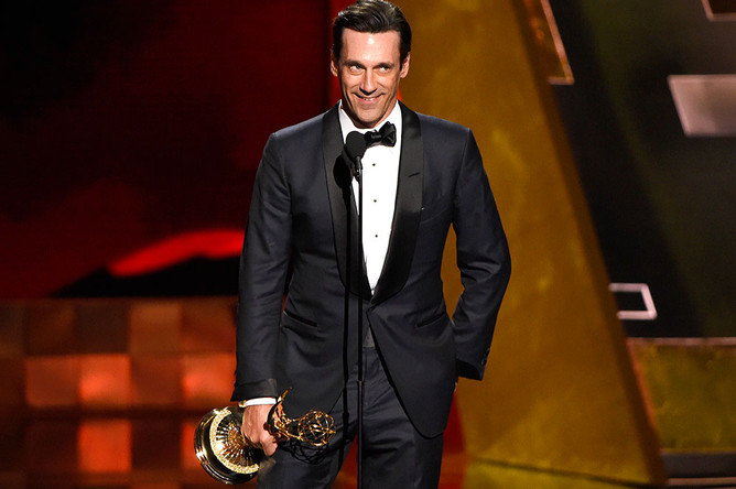 Джон Хэмм на церемонии Emmy Awards 2015