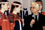 Кинорежиссер Марлен Хуциев во время открытия кинофестиваля «Сталкер» в Воронеже, 2000 год