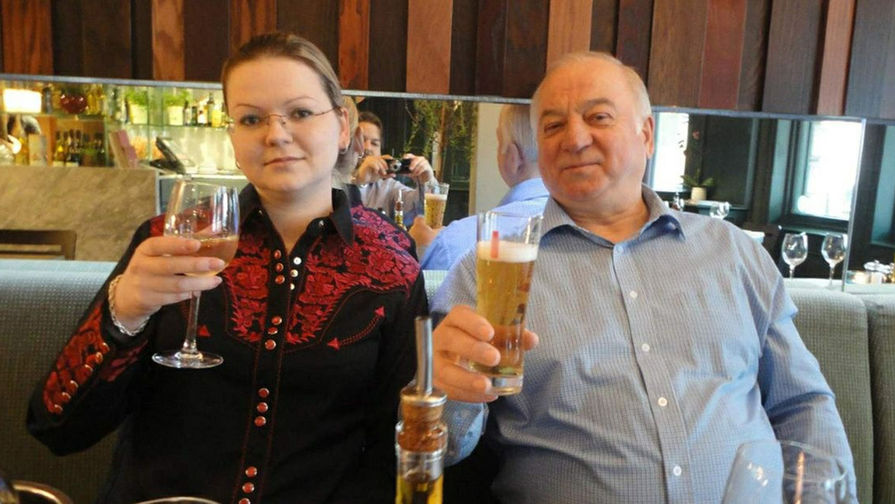 Сергей Скрипаль с дочерью Юлией