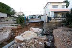 Последствия наводнения в городе Винарос, Испания, 2 сентября 2021 года