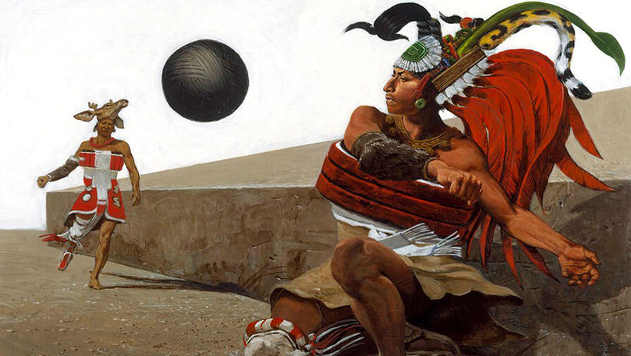 Индейцы Майя могли использовать прах элиты для игры в мяч