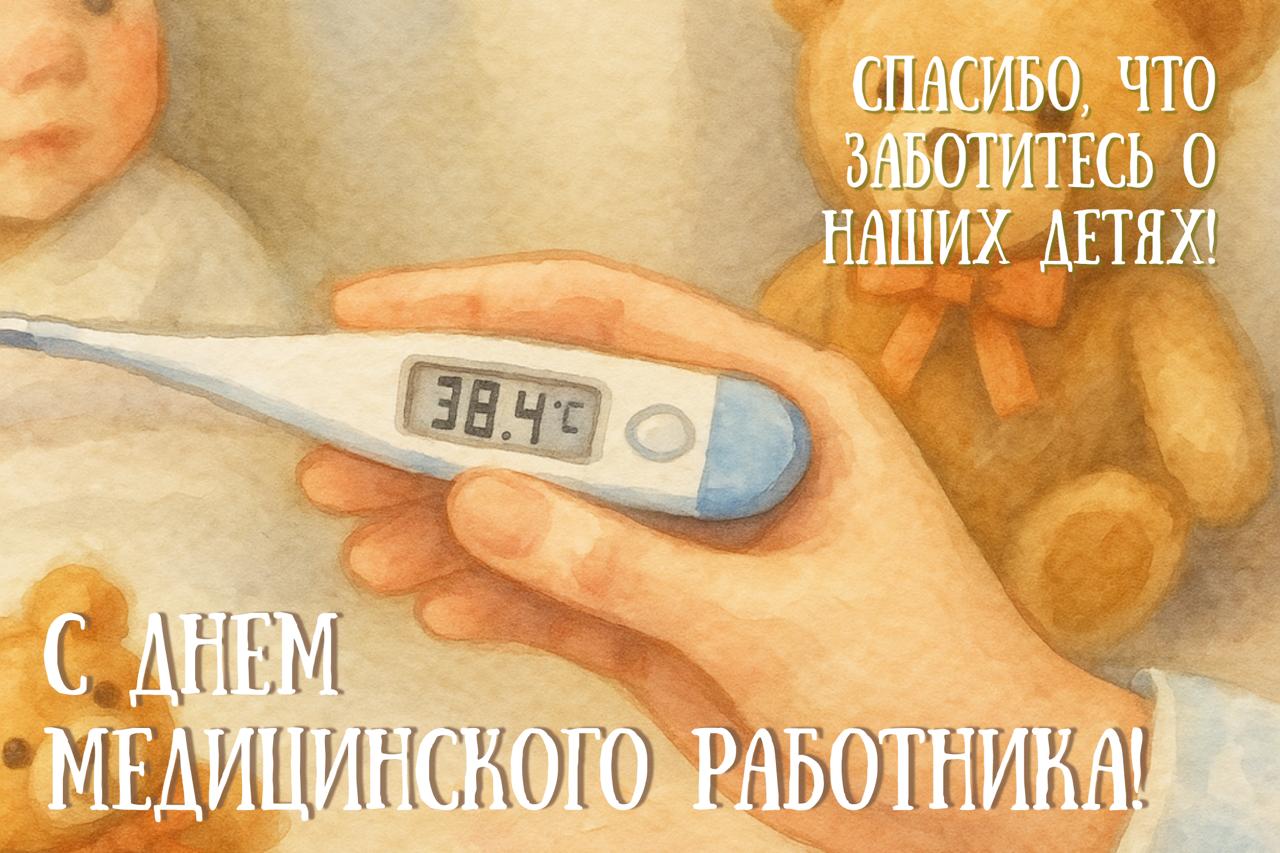 Открытки и поздравления с Днем медика — 2025