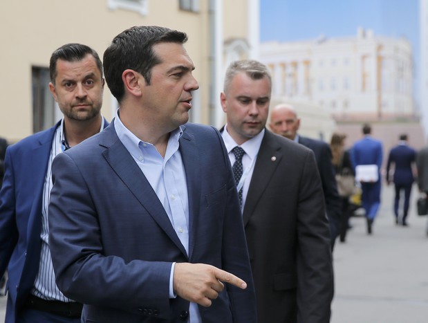 Премьер-министр Греции Алекс Ципрас на&nbsp;XIX Петербургском международном экономическом форуме