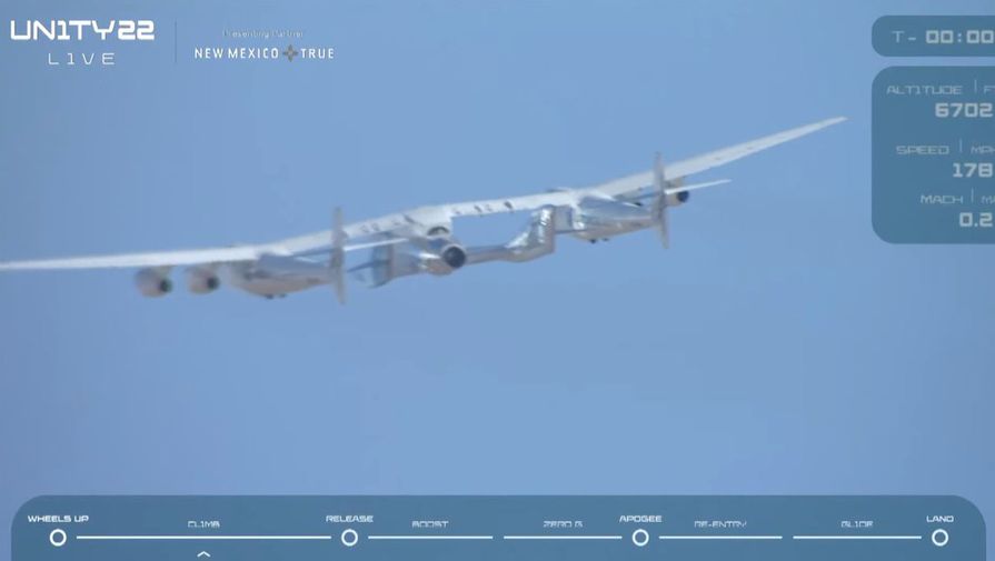 Космолет с миллиардером Брэнсоном успешно вернулся на Землю