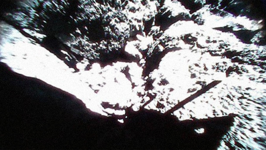 Первые снимки с&nbsp;поверхности астероида Рюгу, миссия Hayabusa 2, 27 сентября 2018 года
