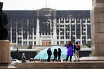 Последствия беспорядков в Алма-Ате, 10 января 2022 года