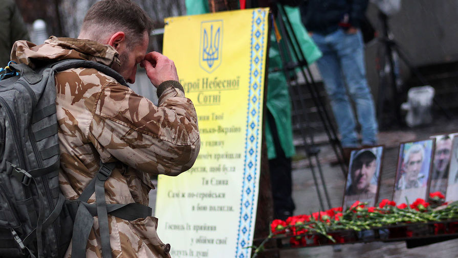 На&nbsp;улице Институтской в&nbsp;Киеве установлен мемориал погибшим на&nbsp;«майдане»