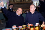 С Владимиром Путиным в Сочи, 2002 год