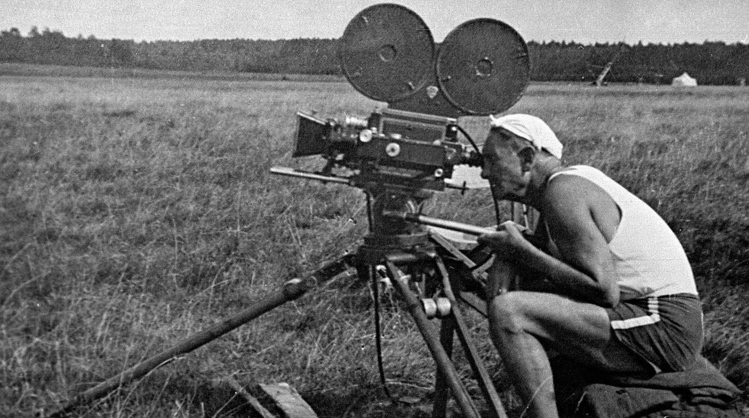 Кинокамера 50-х годов