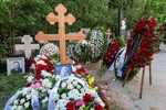 Могила Валентины Талызиной на Ваганьковском кладбище в Москве, 24 июня 2025 года