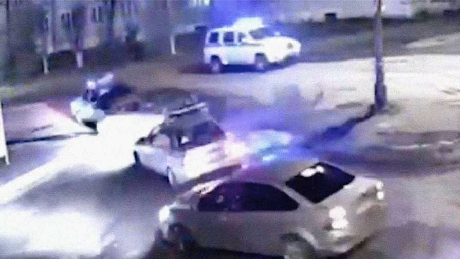 Пьяный водитель пошел на таран гаишников в Московской области