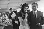 Министр Великобритании по делам Шотландии Уильям Росс и его супруга Элизабет Айткенхед во время посещения магазина русских сувениров «Березка» в Москве, 1967 год
