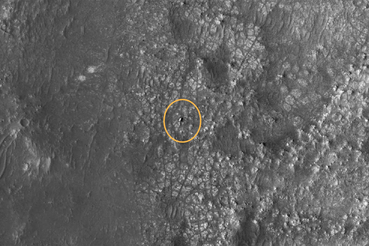 Настоящие снимки поверхности Марса
