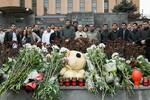 Акция памяти у посольства России в Ереване, 23 марта 2024 года