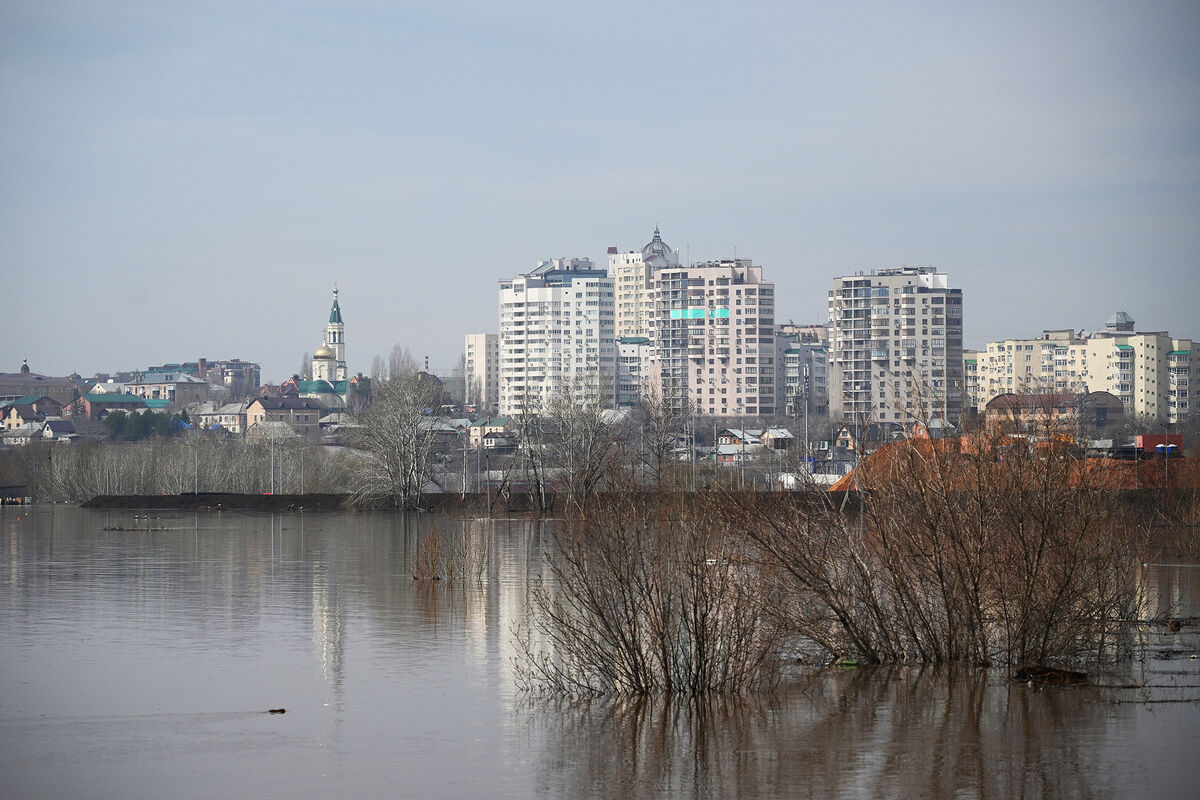 В Оренбурге вновь зафиксировали поднятие уровня воды в Урале - Газета.Ru |  Новости