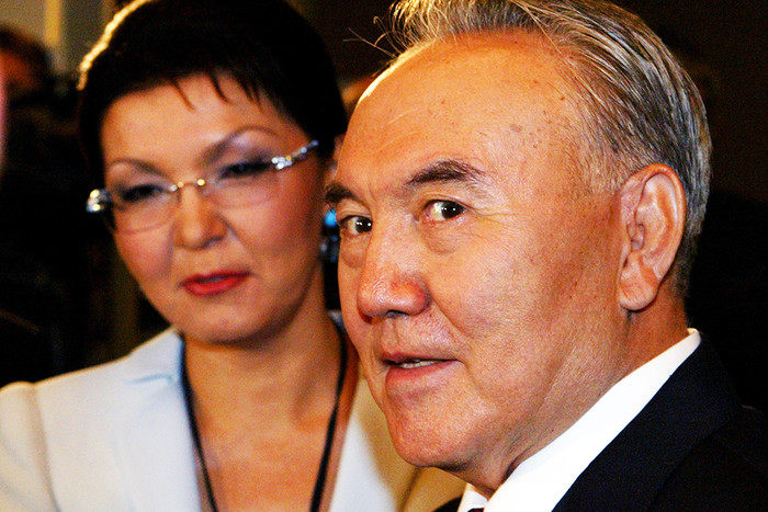 Президент Казахстана Нурсултан Назарбаев с дочерью Даригой