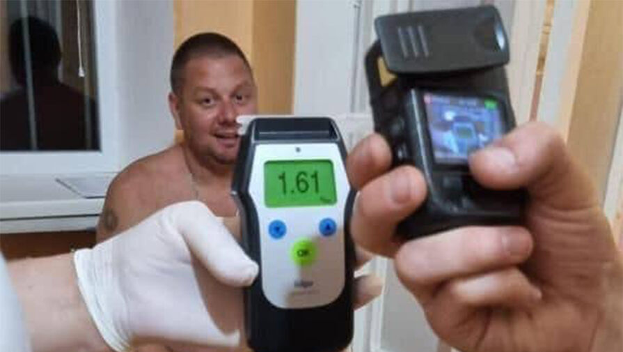 На Украине задержали пьяного сотрудника СБУ, угрожавшего полицейским