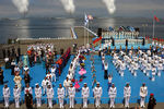Участники военно-спортивного праздника в честь Дня Военно-Морского Флота во Владивостоке
