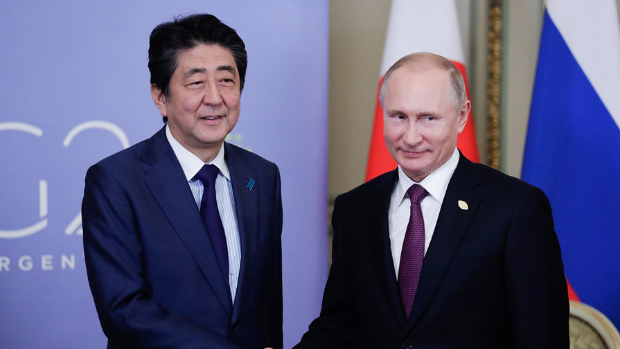 Путин назвал дату визита Абэ в Россию