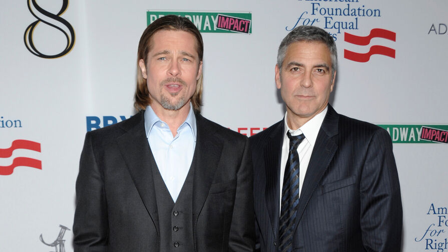 Джордж Клуни и Брэд Питт объединятся ради съемок в новом фильме