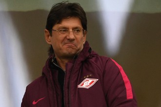 Председатель совета директоров «Спартака» Леонид Федун на матче своего клуба