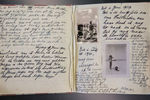 Копия дневника Анны Франк на выставке во Франкфурте, 2017 год. В 2009 году дневник был признан объектом реестра «Память мира» ЮНЕСКО. Оригинал дневника Отто Франк завещал Нидерландскому государственному институту военной документации 