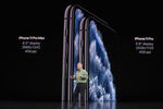 Новые iPhone 11 Pro Max и iPhone 11 Pro на презентации компании Apple, 10 сентября 2019 года