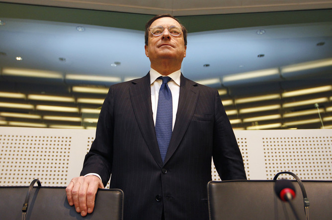 Глава европейского Центробанка Марио Драги