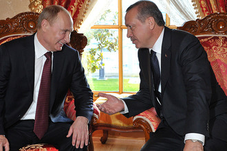 Владимир Путин и Реджеп Эрдоган