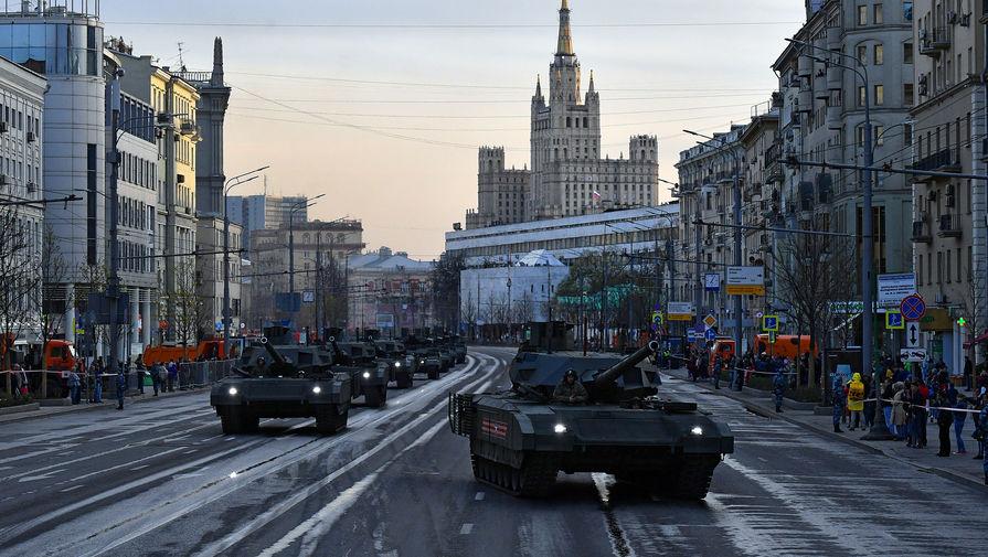 Вторая ночная репетиция парада Победы прошла в Москве