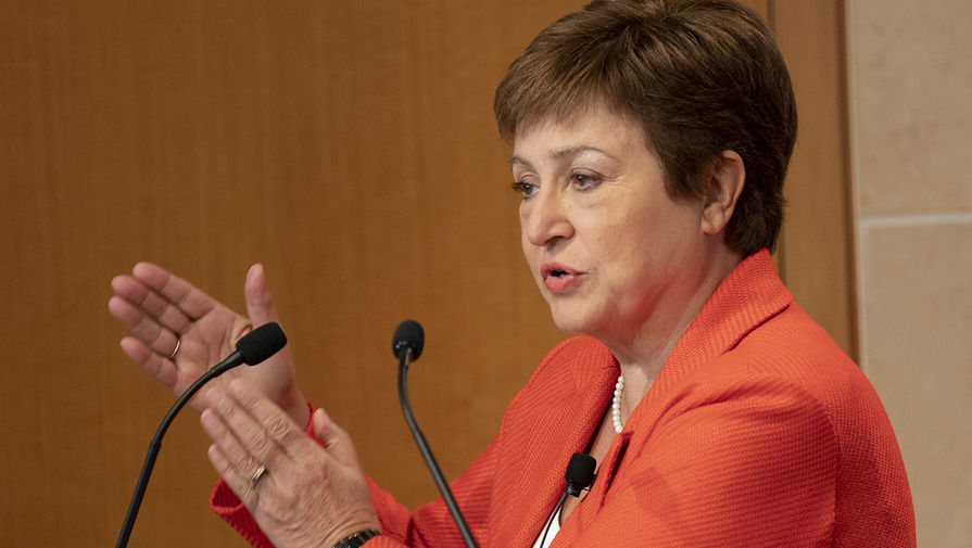 Глава МВФ Георгиева назвала конфликт на Украине в числе главных рисков для мировой экономики