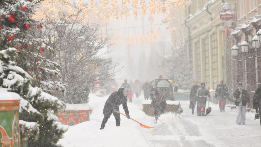 Москвичей предупредили о новом циклоне с морозами и снегопадами
