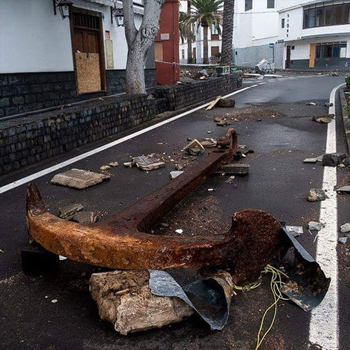Последствия шторма на&nbsp;Тенерифе, 19 ноября 2018 года
