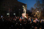 Митинг в поддержку России в Белграде, 4 марта 2022 года