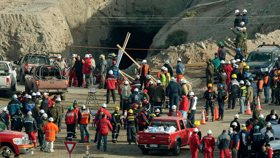 Ситуация у&nbsp;шахты Сан-Хосе в&nbsp;Чили, 7 августа 2010 года
