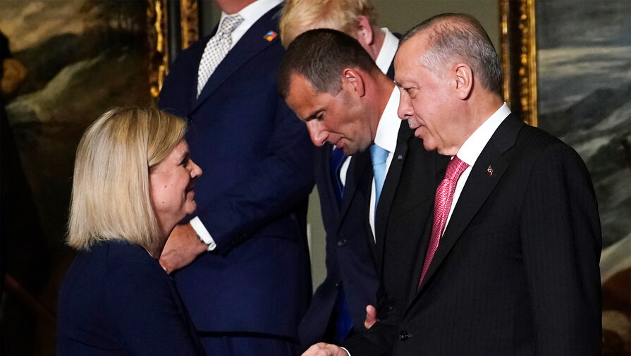 Эрдоган: Турция не рассмотрит заявки Финляндии и Швеции в НАТО при невыполнении ими обязательств