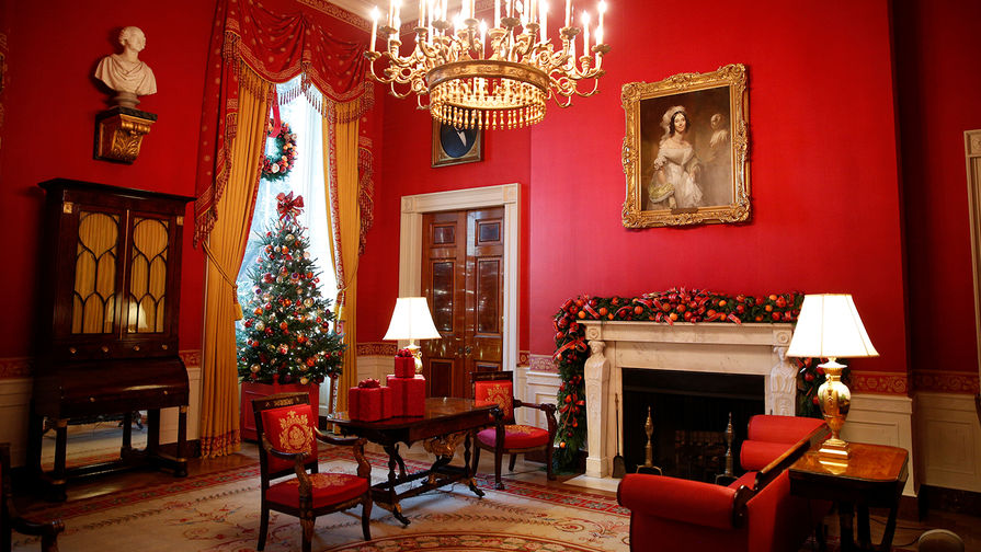 Красная комната Белого дома