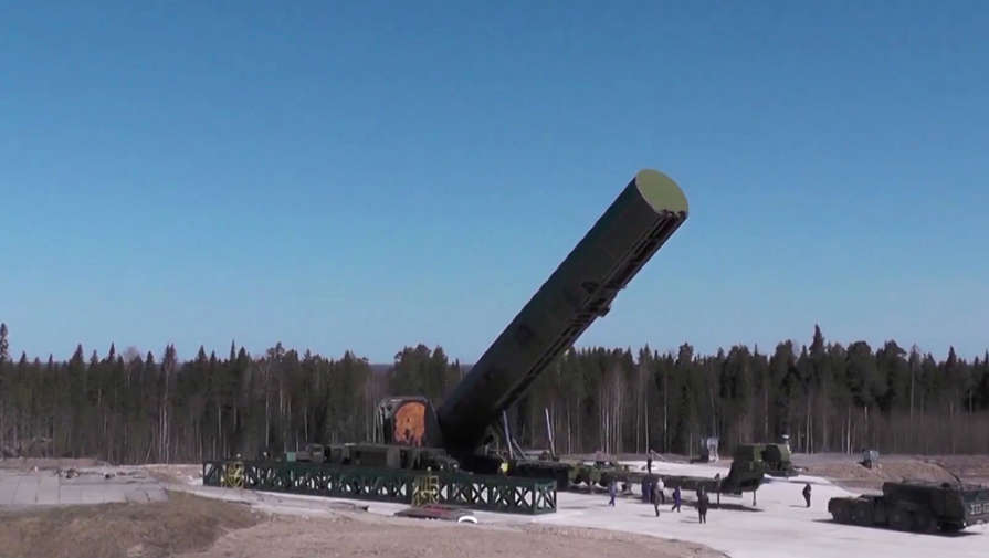 Минобороны России опубликовало новое видео запуска ракеты Сармат