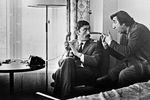 Вахтанг Кикабидзе и Фрунзик Мкртчян в комедии режиссера Георгия Данелия «Мимино», 1979 год
