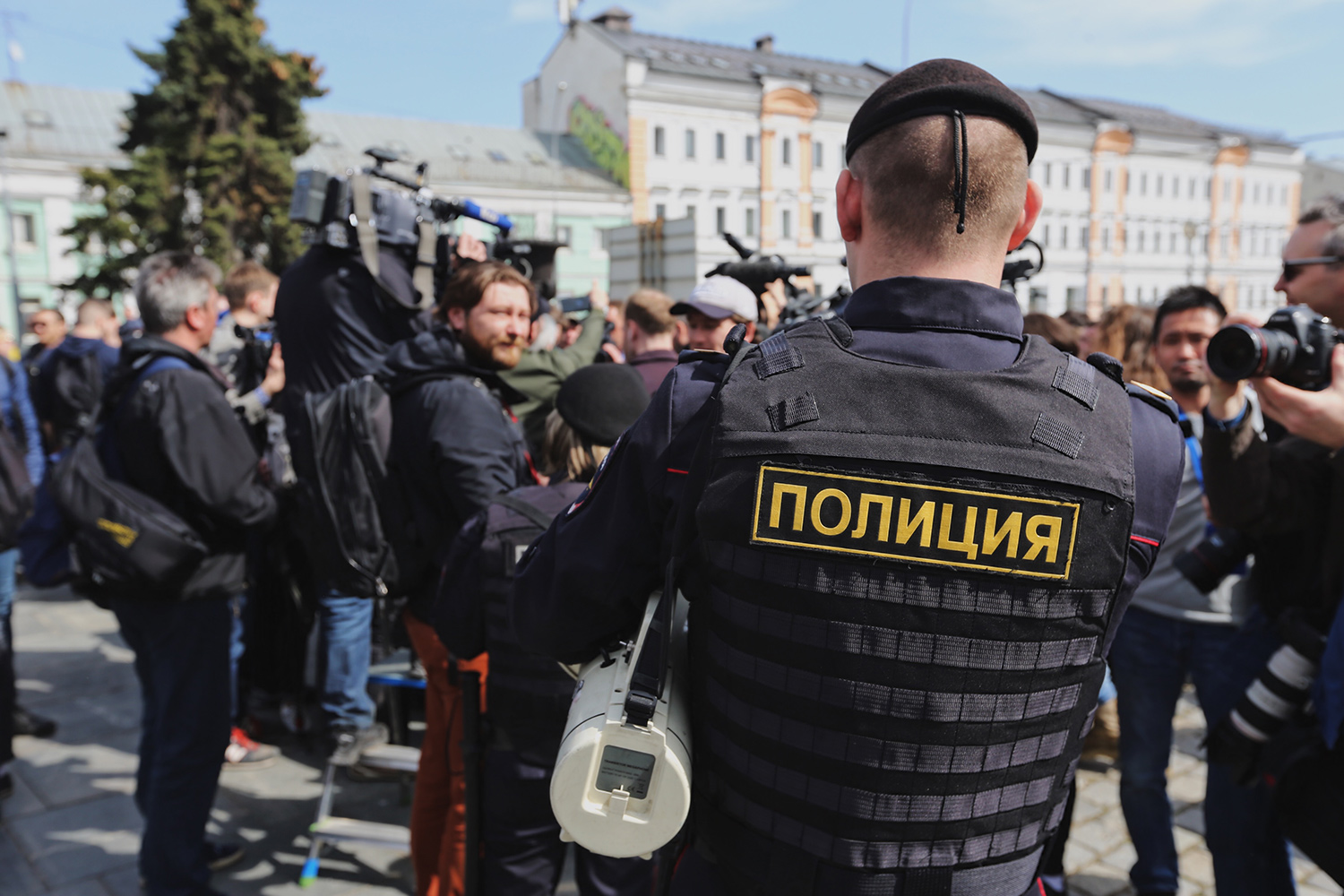 В МВД назвали число участников несанкционированной акции в центре Москвы -  Газета.Ru